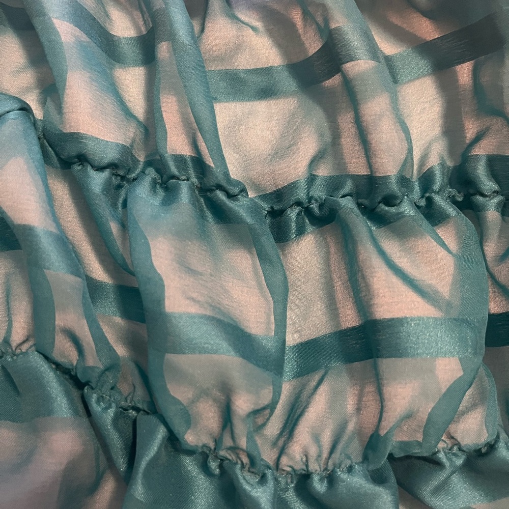 NWT White house black market ruffled scarf - Picture 2 of 5
